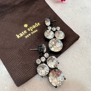 Kate Spade Silver Statement Earrings